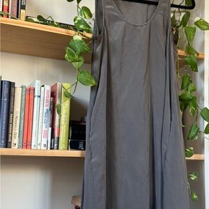 Everlane Charcoal Midi Dress